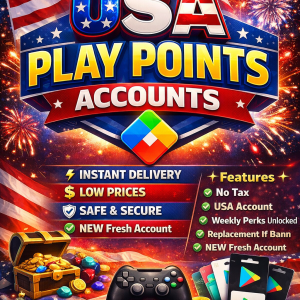 USA Play Points Account (No Tax)